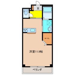 高茶屋駅 徒歩23分 2階の物件間取画像